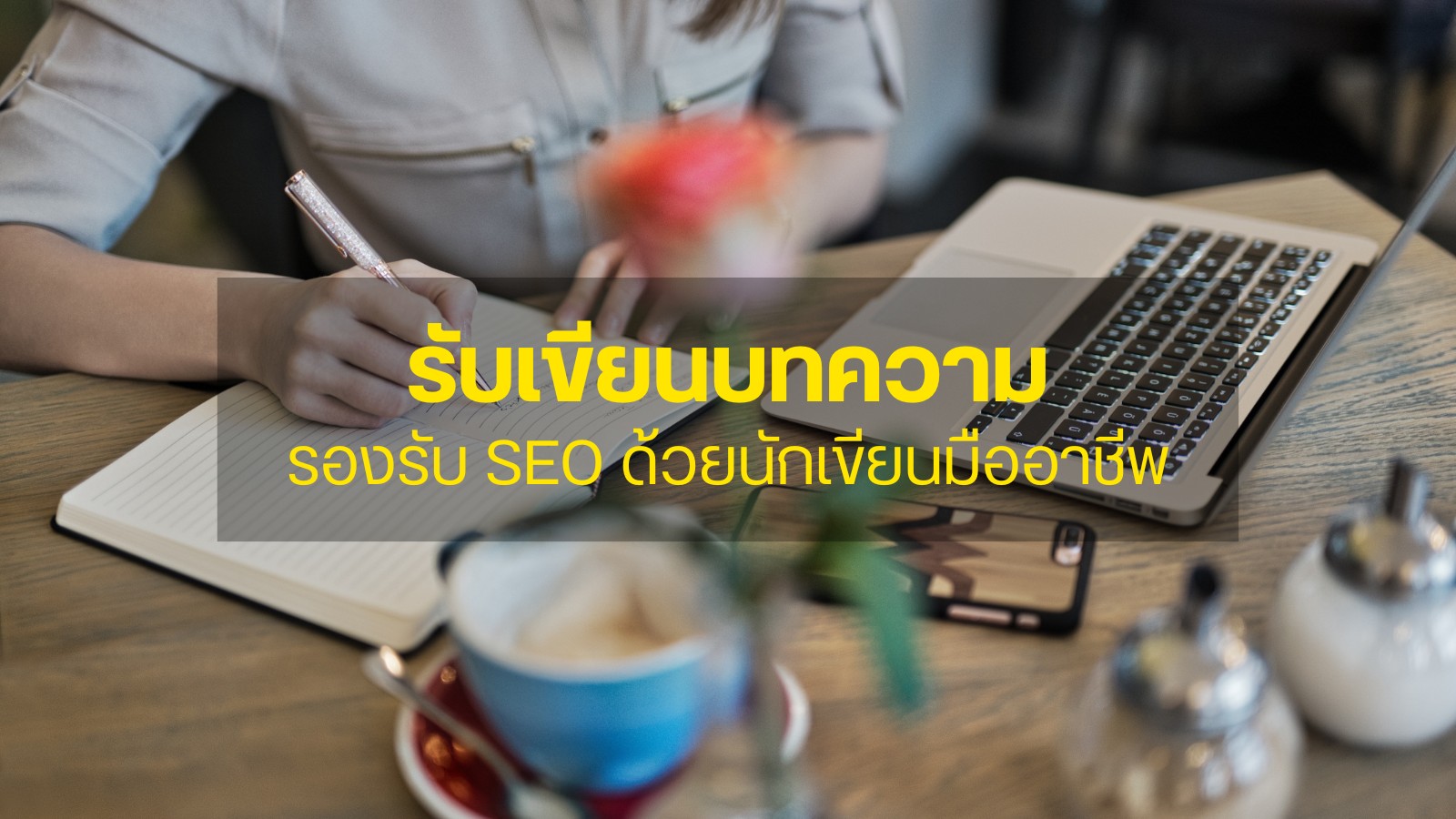รับเขียนบทความ รองรับ SEO ด้วยนักเขียนมืออาชีพ by Pantit Academy