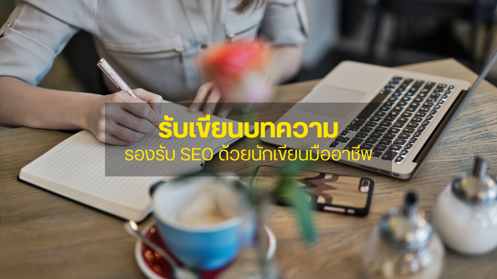 รับเขียนบทความ รองรับ SEO ด้วยนักเขียนมืออาชีพ by Pantit Academy