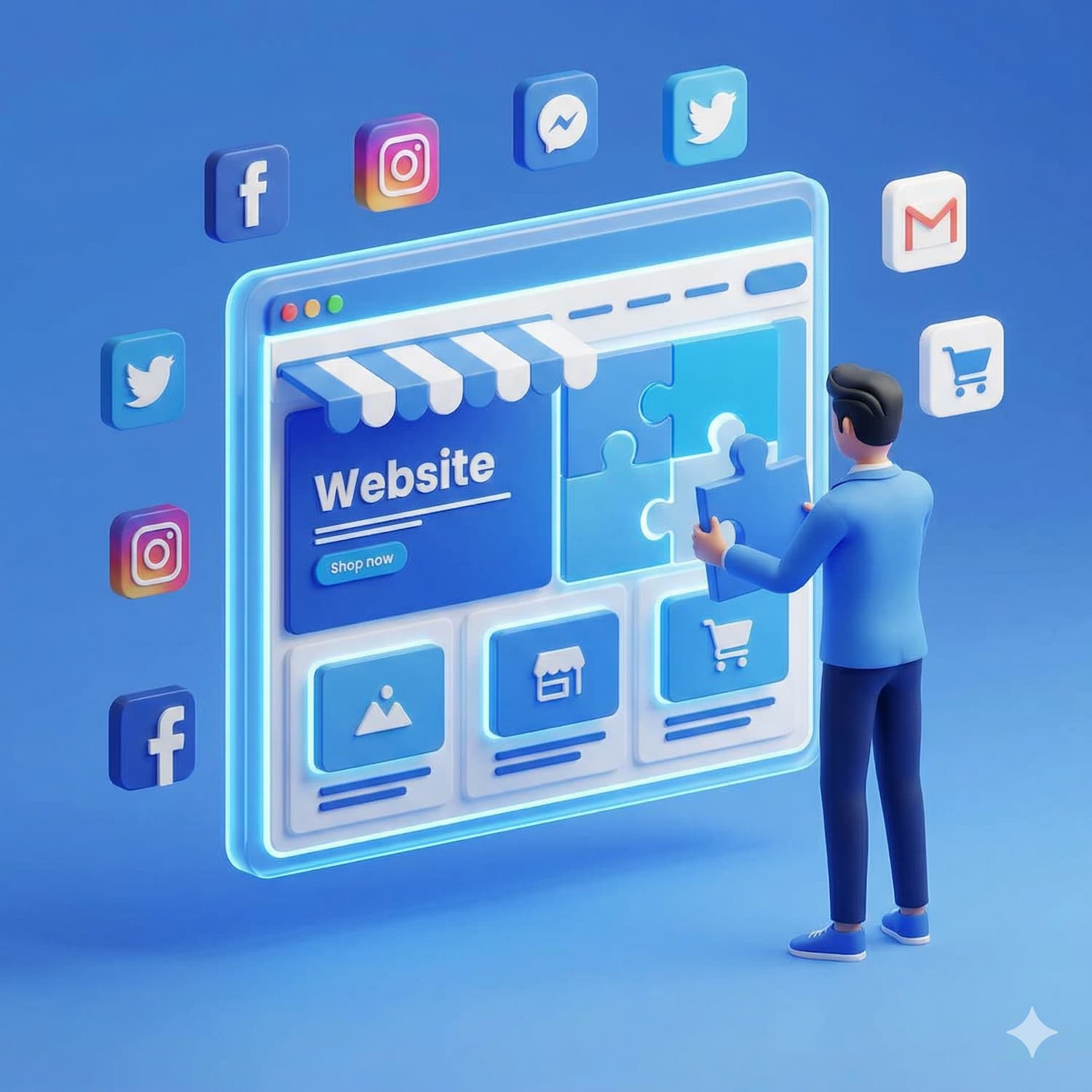 เปรียบเทียบการสร้างเว็บไซต์อีคอมเมิร์ซกับช่องทางขายออนไลน์อื่นๆ