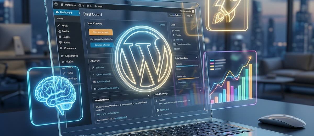 7 ขั้นตอนอัจฉริยะ ใช้ AI ทำเว็บ WordPress 2026 ให้พรีเมียมและโตไว x10