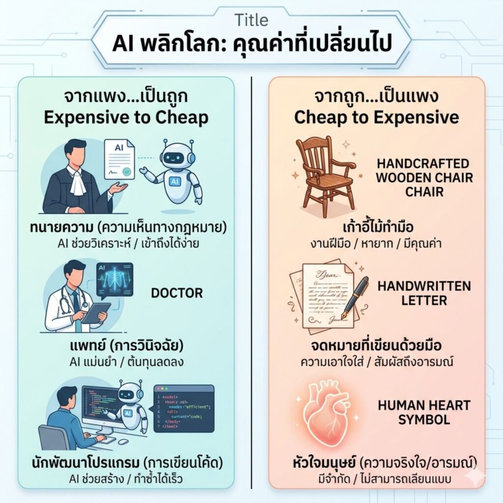 ผลกระทบของ AI ต่อเศรษฐกิจ