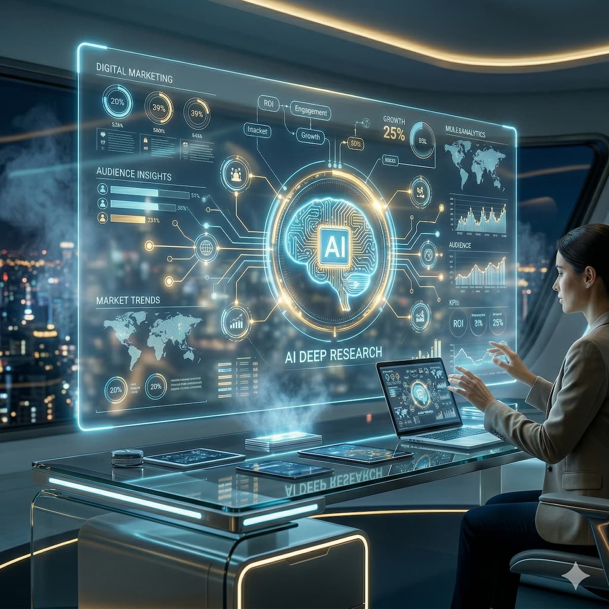 การทำการตลาดด้วย AI Deep Research