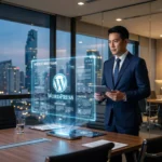 ผู้บริหารกำลังวางแผนกลยุทธ์ทำเว็บองค์กร WordPress