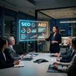 ทีมผู้บริหารด้าน Digital Marketing ชี้ให้เห็นถึงความสำคัญของ SEO และ AEO